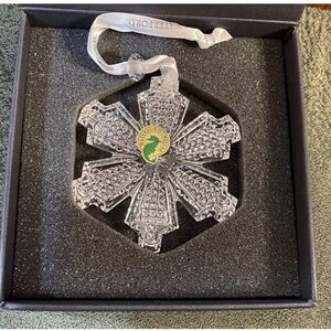WATERFORD 2020 SNOWCRYSTAL 3.7" Snow Crystal Ornament # 1055098